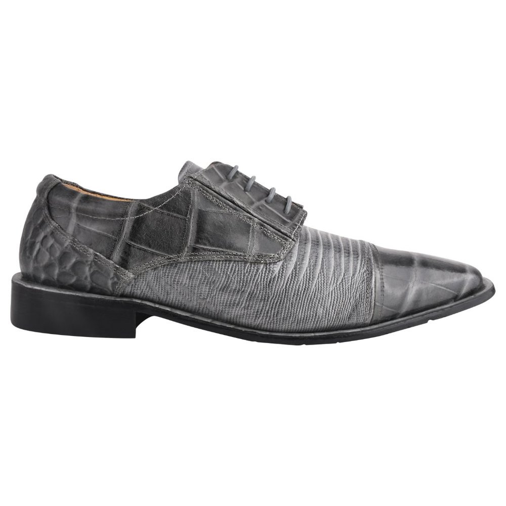Owen Man Made Oxford Style Dress Shoes - Picture 5 of 7
